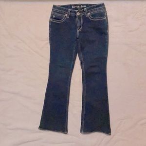 Rhythm and Blues dark blue jeans. Size 8 short.